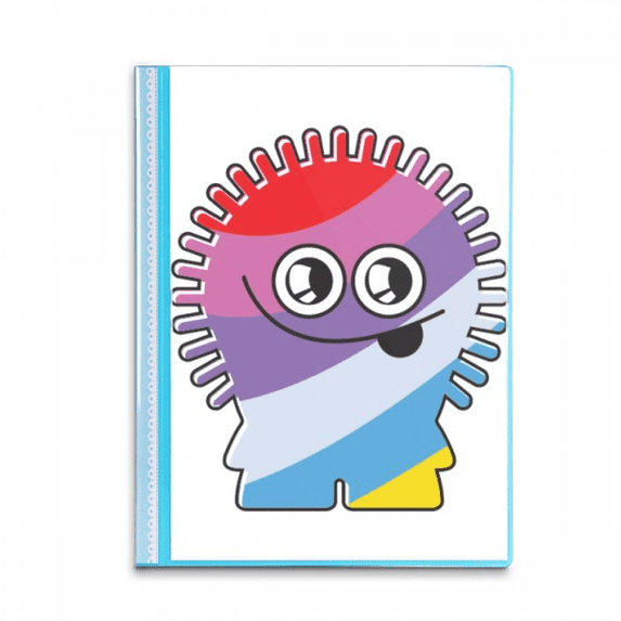 Universe And Alien Rainbow Alien Book Sheet Protectors Portfolio Binder Folder
