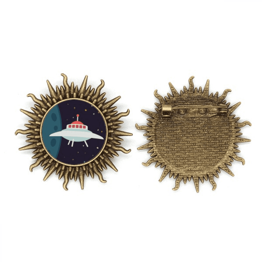 VALICLUD Cartoon Broche Set 5 Stuks Planeetvormige Broches Metalen