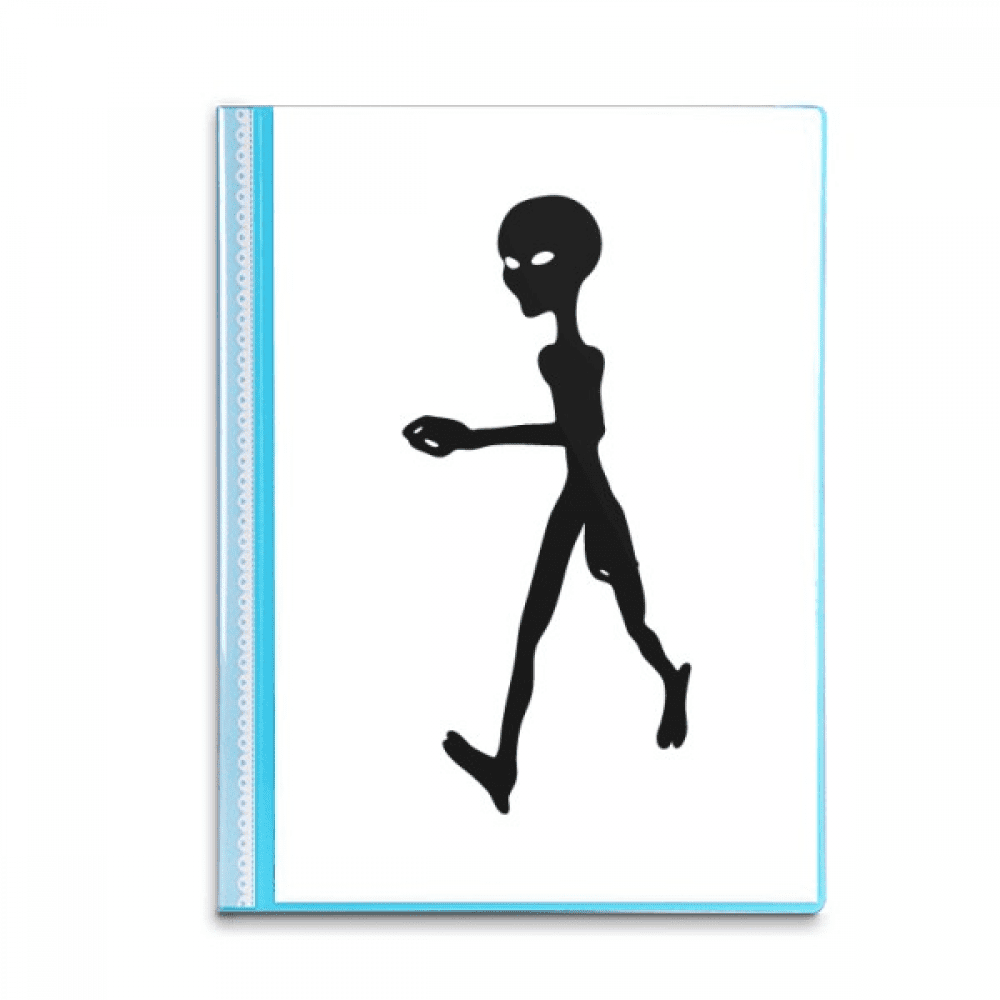 Universe And Space Walking Alien Book Sheet Protectors Portfolio Binder ...