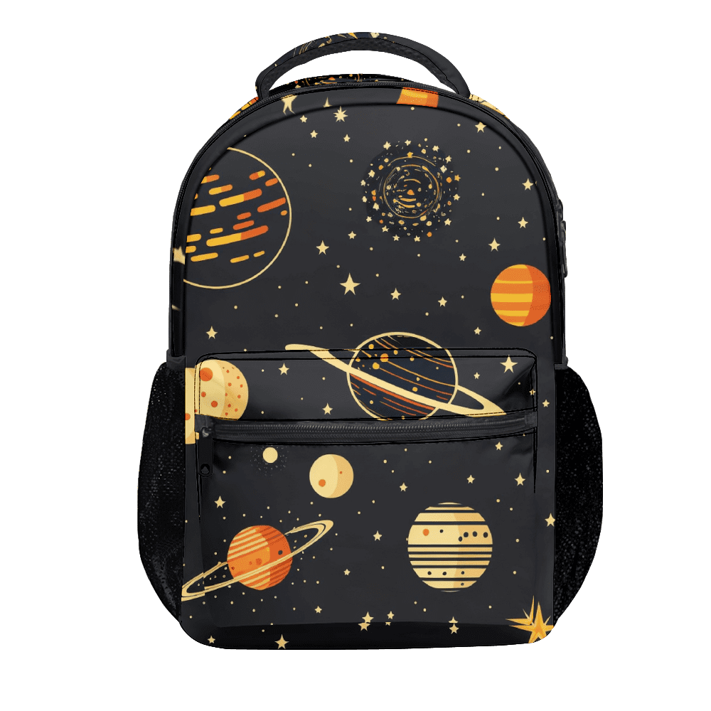 Galaxy themed outlet backpack