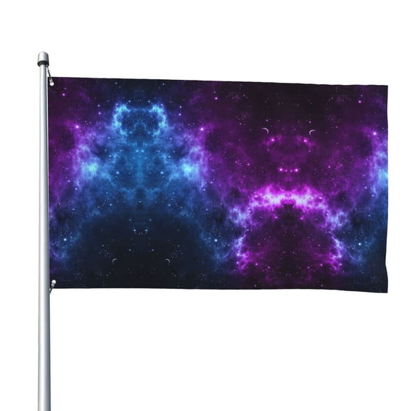 Universe Nebula Galaxy Flag 4x6 Ft Big Flag For Outdoor Indoor Office Workplace Home Garden