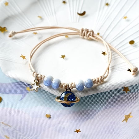 Universe Planet Stars Moon Bracelet