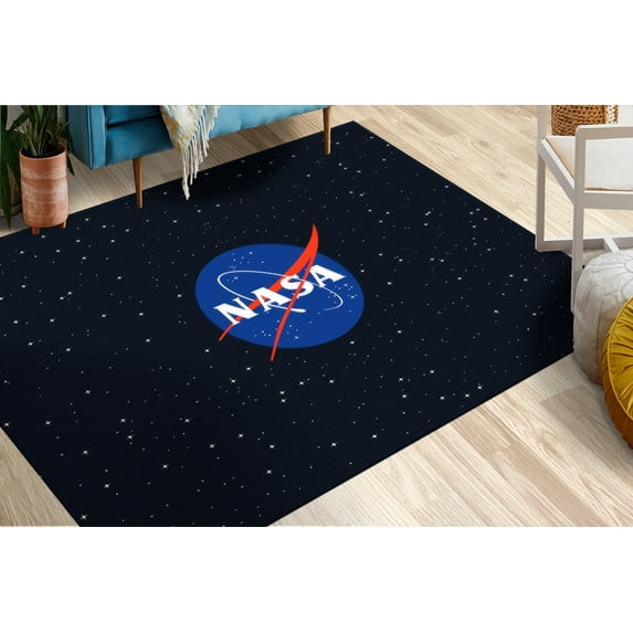Universe Rug, Thick Rugs, Printed Rugs, Non-Slip Carpet Rugs, Universe Rug Dining Room Rugs, Modern Rug, Pattern Rug, Area Rugs, Game Room Rug, 3.3'x5' - 100x150 cm