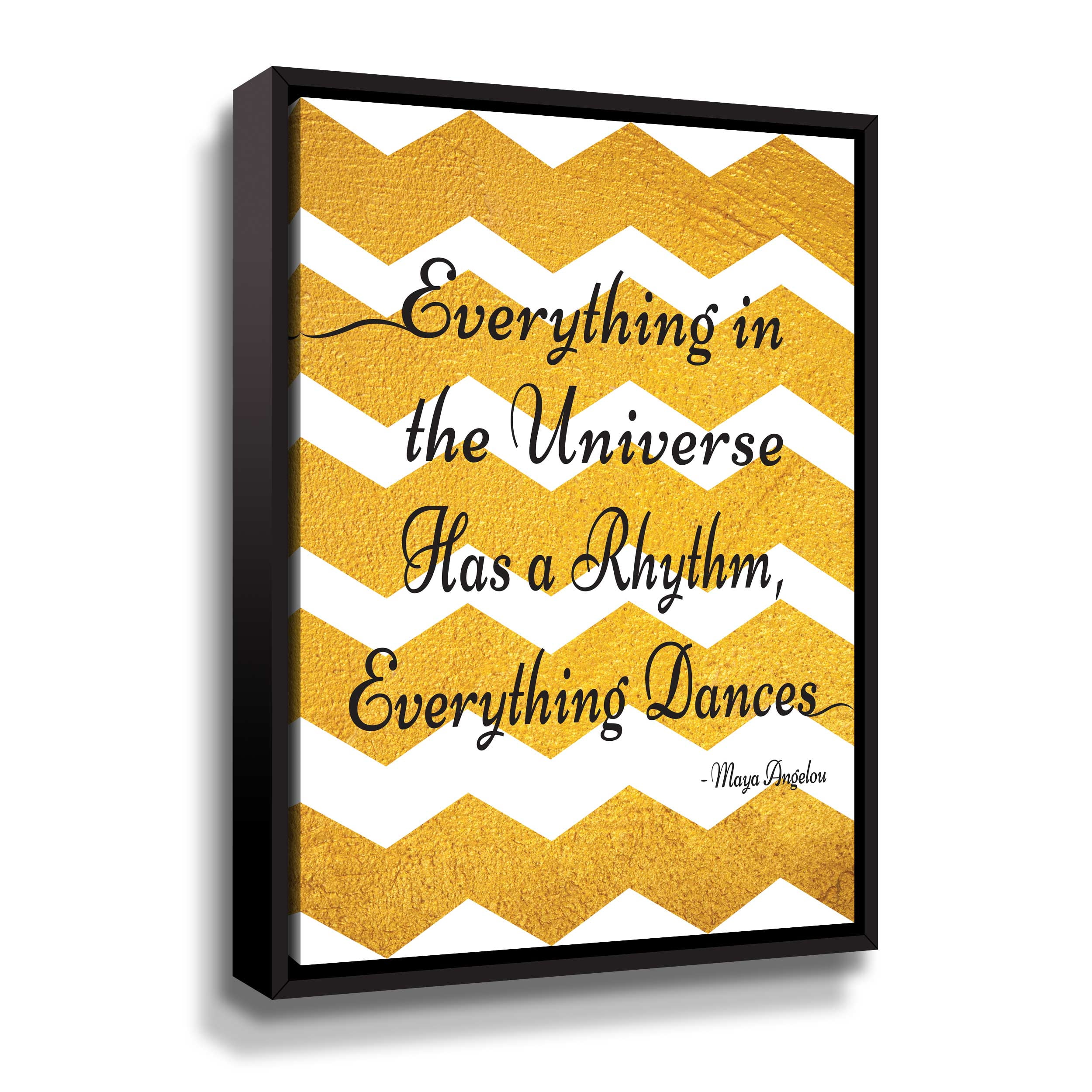 Universe Rythmn l Gallery Wrapped Floater-framed Canvas