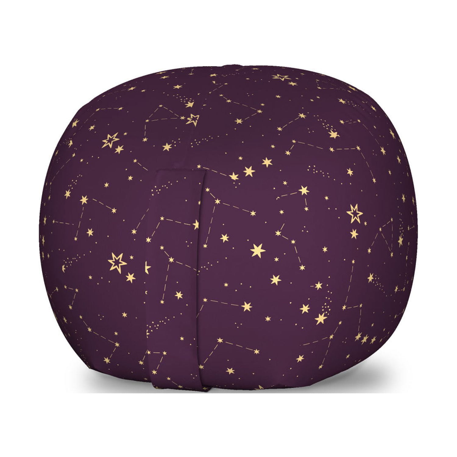 Universe Storage Toy Bag Chair, Repeating Pattern of Constellations ...