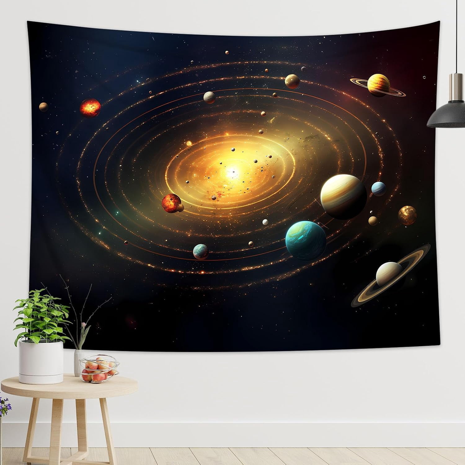Universe Tapestry Wall Hanging for Bedroom Aesthetics, Outer Space ...