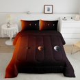 thumbnail image 1 of Universe Themed Bedding Twin Size Outer Space Comforter Set for Boys Girls Solar System Bedding Comforter Sets Universe Room Decor Duvet Insert for Teens Kids Galaxy Planet Quilt with 1 Pillowcase, 1 of 5