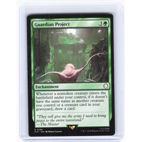 Universes Beyond: Fallout Guardian Project Nonfoil Rare Enchantment #0199