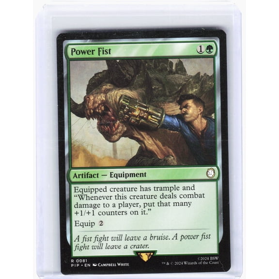Universes Beyond: Fallout Power Fist Non-Foil Rare #81