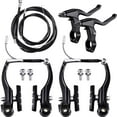 thumbnail image 1 of Universial Bike Brake Set Front Rear MTB Brake BMX Bike + Cables Lever Kit Callipers Levers Cables, 1 of 6