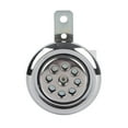 thumbnail image 1 of Universial Motorcycle Horn Waterproof 105dB Loud 12V 85mm W/Honeycomb Chrome Cover Motorcycle Horn Disc Horn Electric, 1 of 5