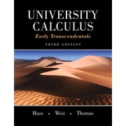 University Calculus Early Transcendentals, Hardcover
