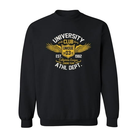 University Club Athl Dept Design Sweatshirt Men -Image by Shutterstock, Male Medium