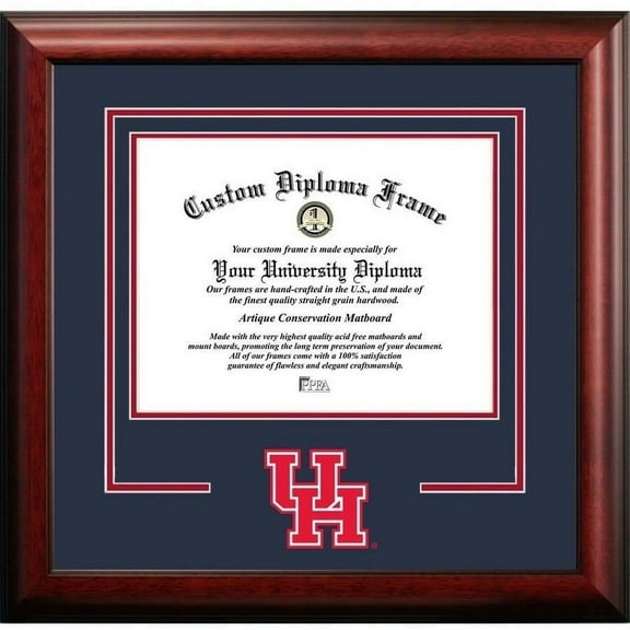 University Frames University of Houston Cougars 14w x 11h Spirit Diploma Frame
