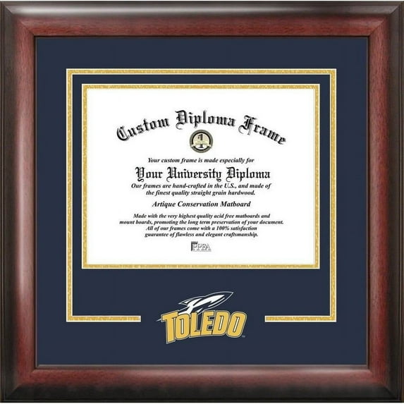 University Frames University of Toledo 10w x 8h Spirit Diploma Frame