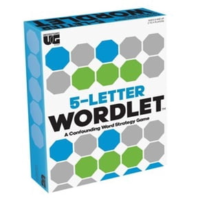 University Games 5-Letter Wordlet - A Confounding Word Strategy Game