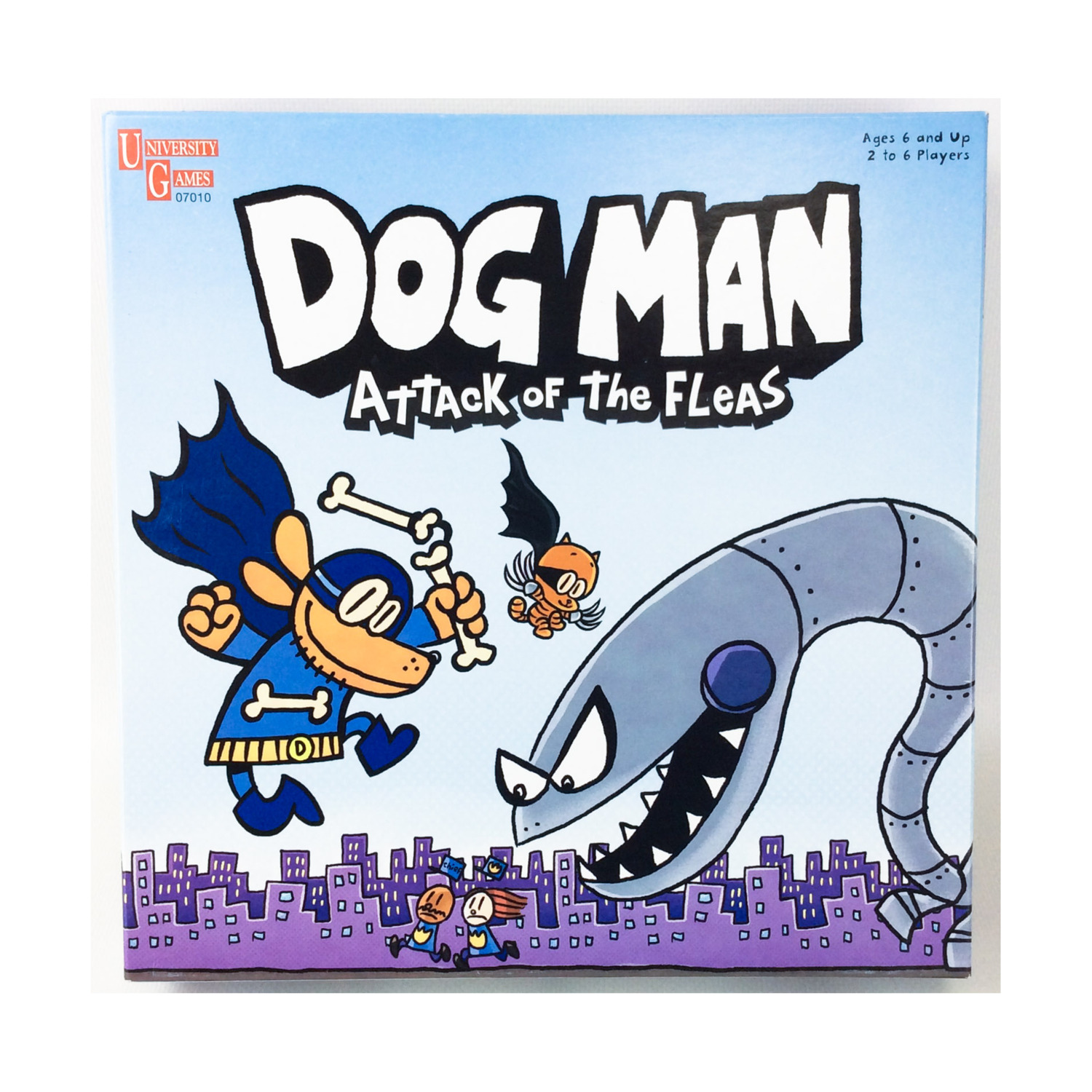 Dog Man Attack of The Fleas Game - University Games