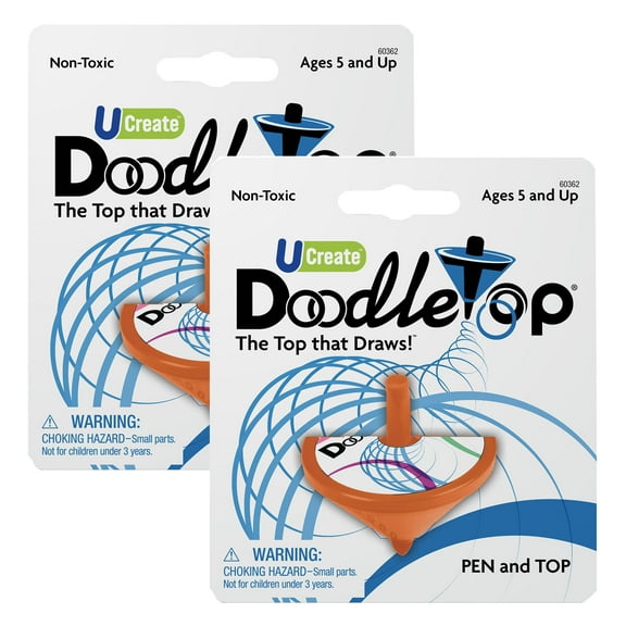 University Games Doodletop, Assorted Colors, Pack of 2