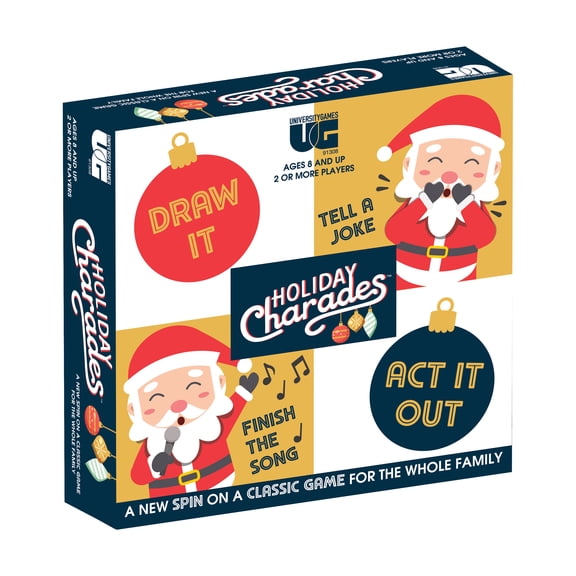 University Games Holiday Charades Game