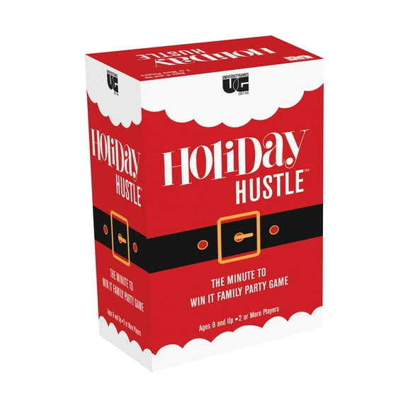 University Games Holiday Hustle - The Minute to Win it Family Party Game