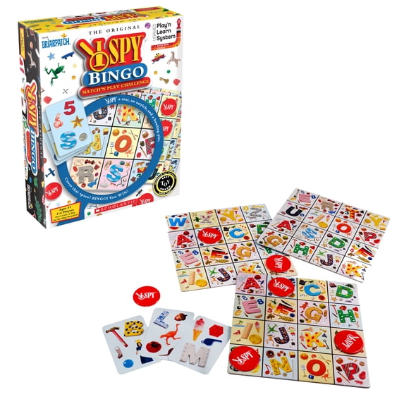 Briarpatch | I SPY Bingo Game, Match and Play, Preschool Game, Ages 4+