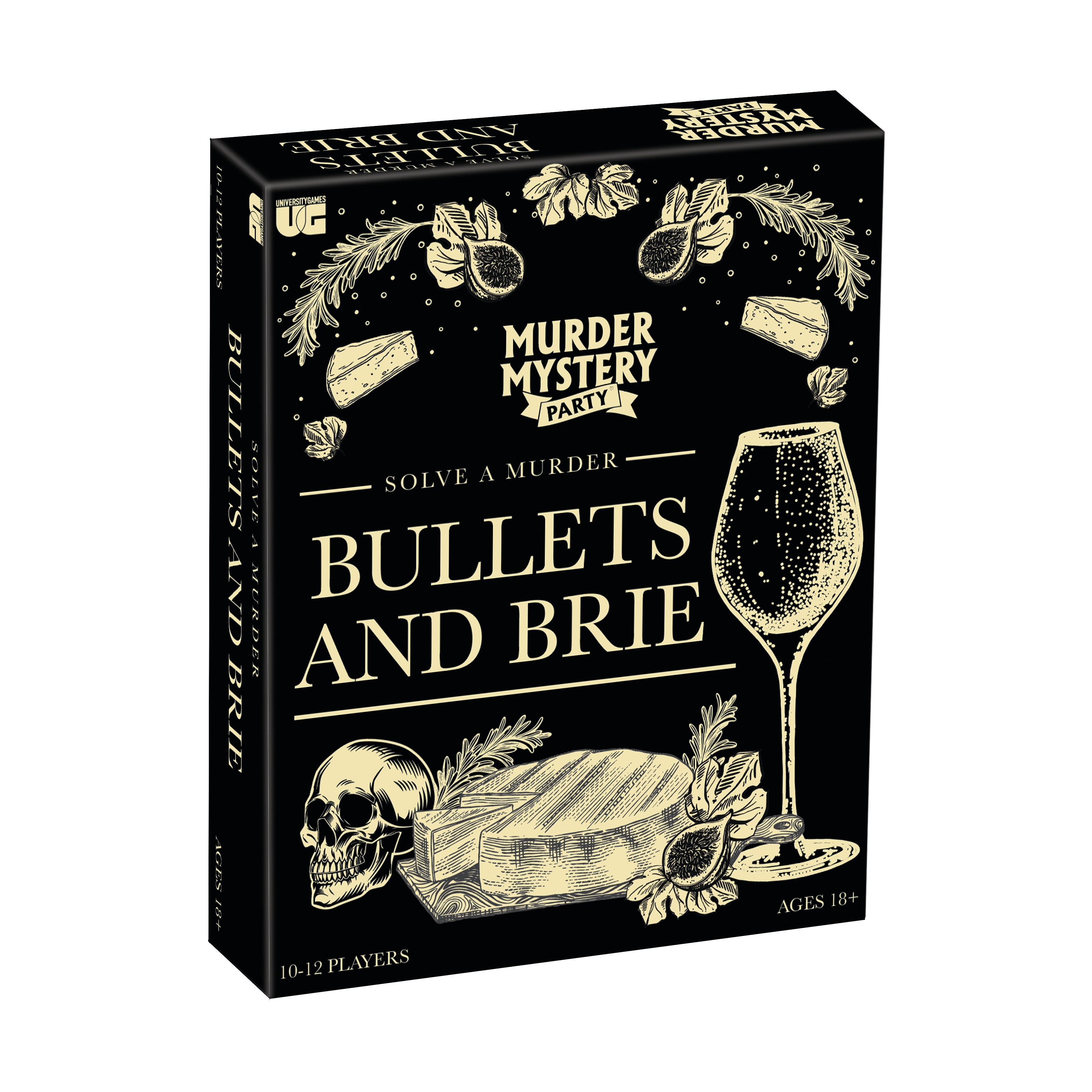 University Games Murder Mystery Party - Bullets and Brie - Walmart.com
