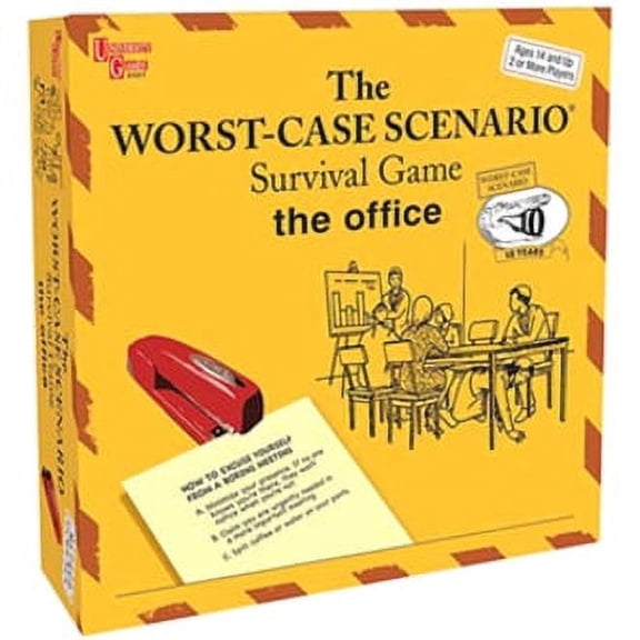 University Games Worst-Case Scenario Office Board Game