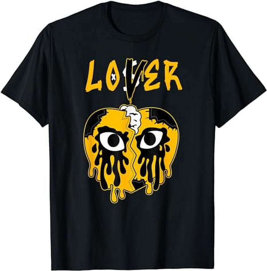 T Shirt Vlone Loser Lover University Gold 12s Loser Lover 12 Black