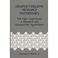 thumbnail image 1 of University-Industry Research Partnerships: The Major Legal Issues in Research and Development Agreements, (Hardcover), 1 of 1
