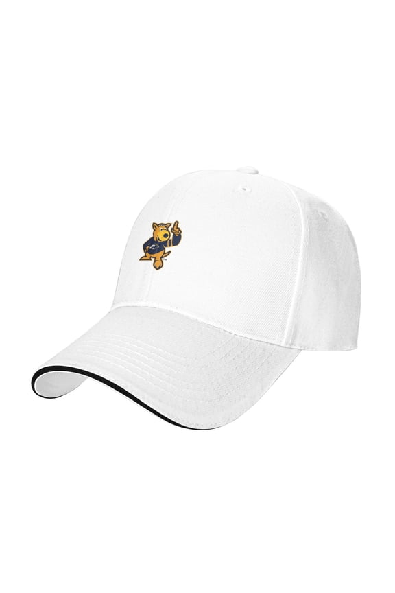University Of Akron Casual Sandwich Baseball Cap Adjustable For Men For Women