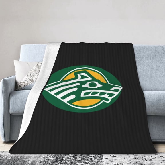 University Of Alaska Anchorage Ultra-Soft Micro Fleece Blanket Multi-Size Flannel Blanket