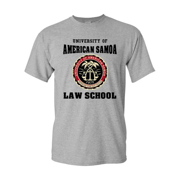 University Of American Samoa Law School DT Adult T-Shirt Tee