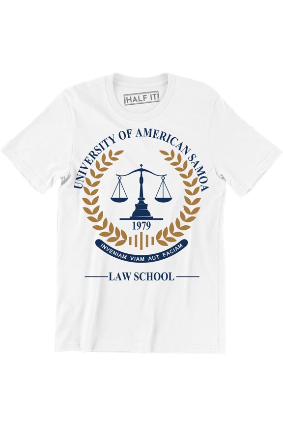 University Of American Samoa Law School Samoan Students DT Adult Mens T-Shirt