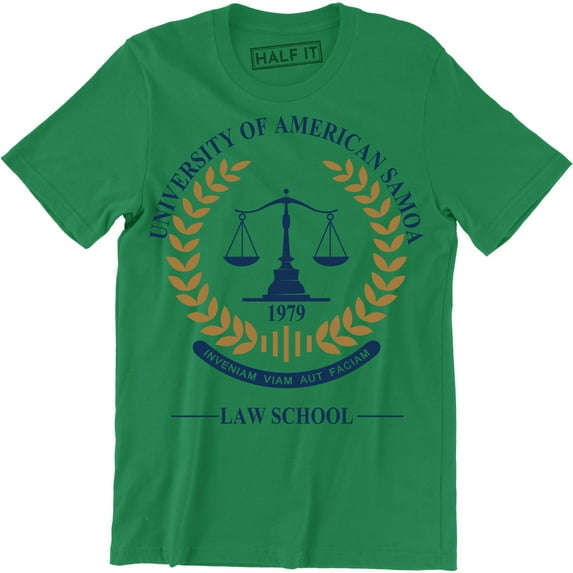 University Of American Samoa Law School Samoan Students DT Adult Mens T-Shirt