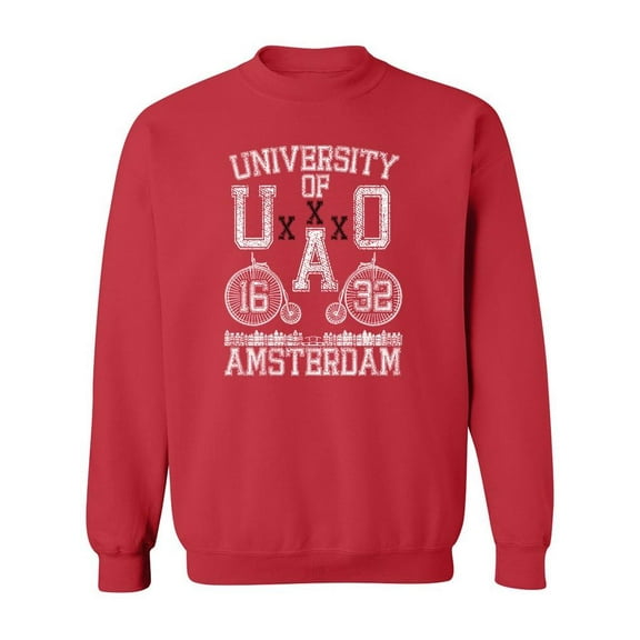 University Of Amsterdam Sweatshirt Men -Image by Shutterstock, Male 3X-Large