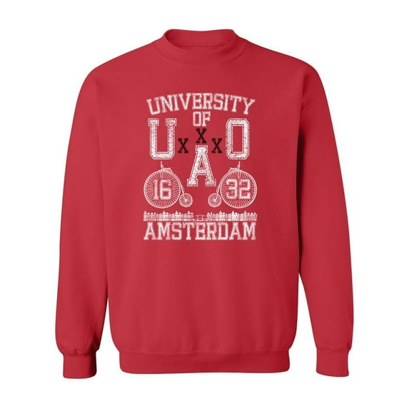 University Of Amsterdam Sweatshirt Men -Image by Shutterstock, Male Medium