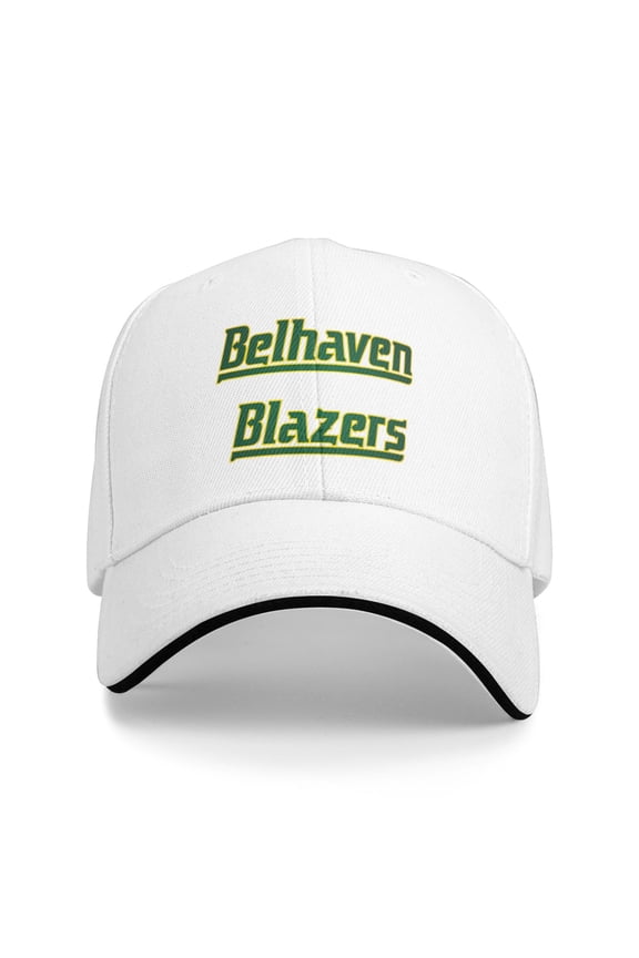 University Of Belhaven Blazers Unisex Baseball Caps Sandwich Caps Dad Hat Casual Hat