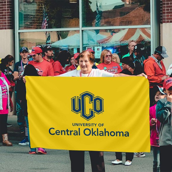 University Of Central Oklahoma Banner Breeze Flag Outdoor Flags Home Flag Garden Flag 3 'X 5' Ft