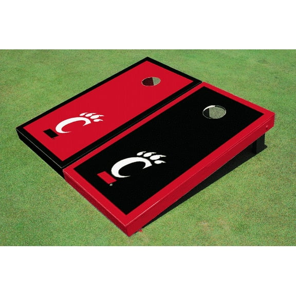 University Of Cincinnati Alternating Border Cornhole Boards