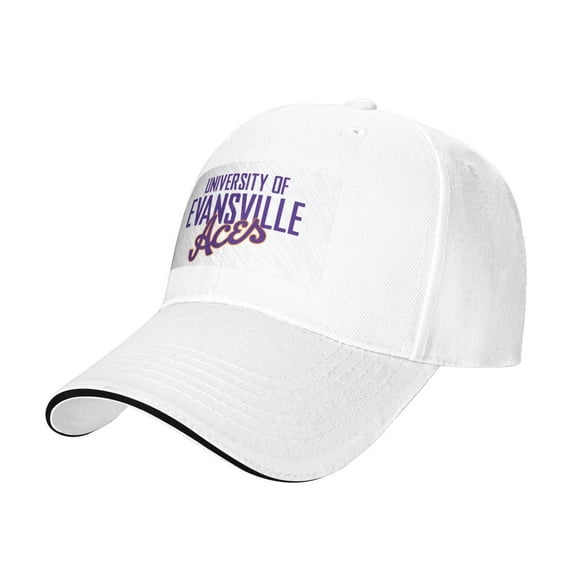 University Of Evansville Casual Sandwich Baseball Cap Adjustable For Men For Women