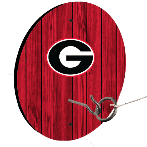 University Of Georgia Red Ring Toss Lawn Game