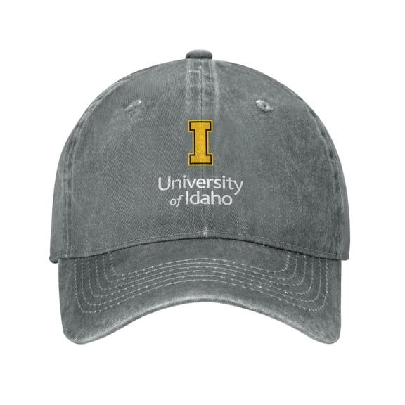 University Of Idaho Hat Adult Adjustable Classic Washed Casquette Cap Hat Baseball Cap