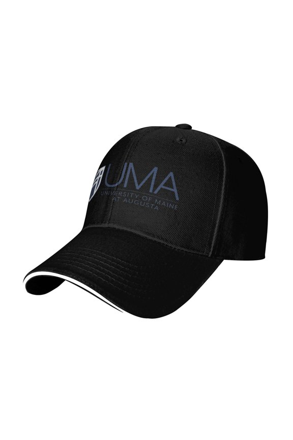 University Of Maine At Augusta Casual Sandwich Baseball Cap Adjustable For Men For Women