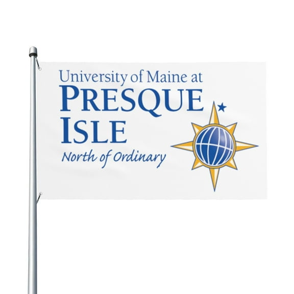 University Of Maine At Presque Isle 3 X 5 Foot Outdoor Decorative Flag,Garden Flag,Outdoor Single Flag