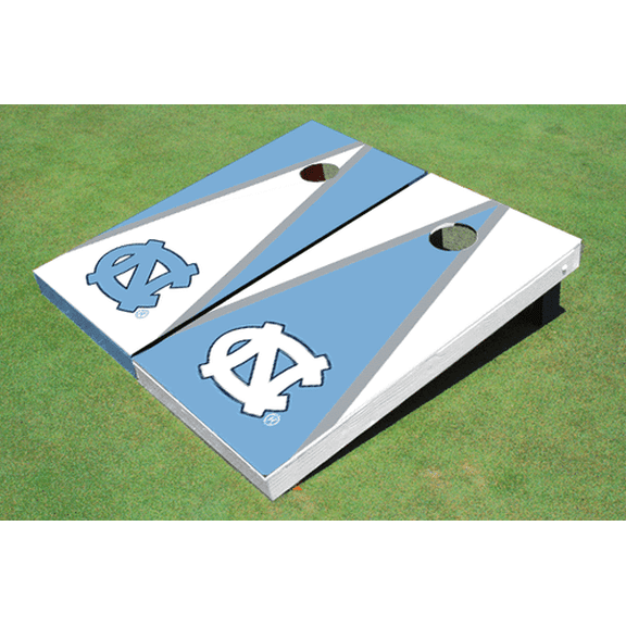 University Of North Carolina Alternating Triangle Cornhole Boards