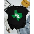thumbnail image 1 of University Of North Texas UNT Apparel Sports Fan College Unisex T-Shirt, up to Size 5XL, 1 of 2