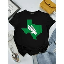 University Of North Texas UNT Apparel Sports Fan College Unisex T-Shirt, up to Size 5XL
