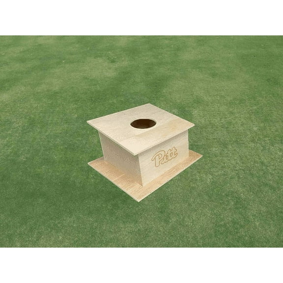 University Of Pittsburgh Engraved Cornhole Pro Air Mail Box