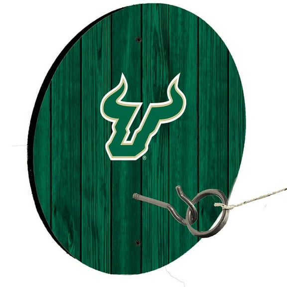 University Of South Florida Green Ring Toss Lawn Game