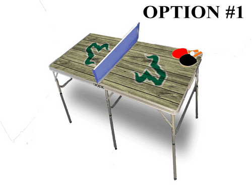 University Of South Florida Portable Table Tennis Ping Pong Folding Table w/Accessories